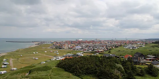 Hirtshals havn der SuperSpeed ankommer